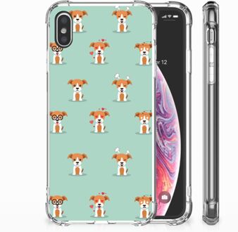 B2Ctelecom iPhone Xs Max  TPU-siliconen Hoesje Pups