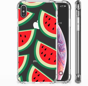 B2Ctelecom iPhone Xs Max  TPU-siliconen Hoesje Watermelons