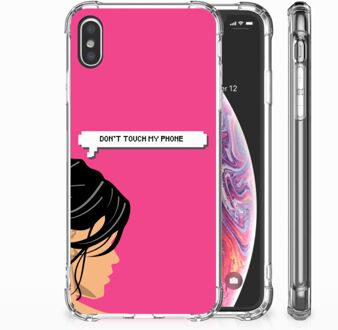 B2Ctelecom iPhone Xs Max  TPU-siliconen Hoesje Woman DTMP