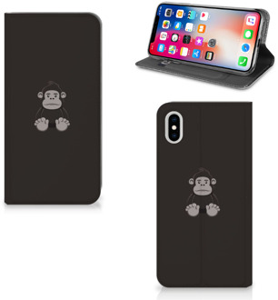 B2Ctelecom iPhone Xs Max Uniek Standcase Hoesje Gorilla