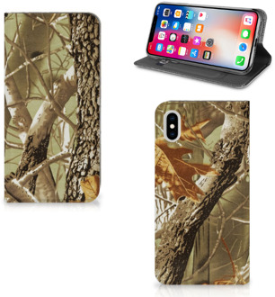 B2Ctelecom iPhone Xs Max Uniek Standcase Hoesje Wildernis