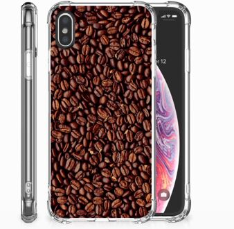 B2Ctelecom iPhone Xs | X/10 Back cover Koffiebonen