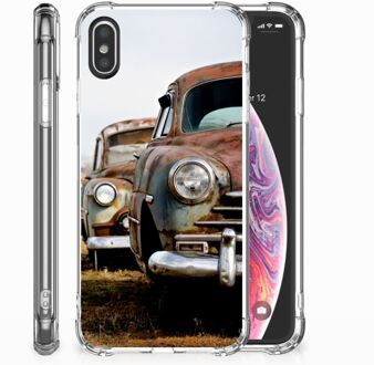 B2Ctelecom iPhone Xs | X/10 Backcase Vintage Auto