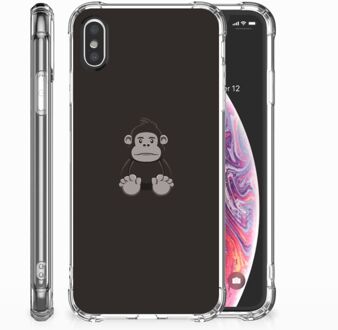 B2Ctelecom iPhone Xs | X/10 Shockproof Siliconen Hoesje  Gorilla