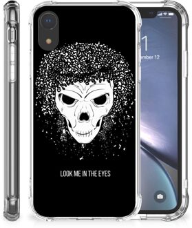 B2Ctelecom iPhoneXr Hoesje Skull Hair