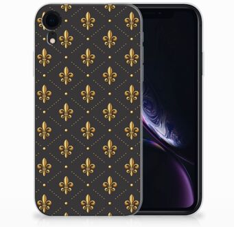 B2Ctelecom iPhoneXR siliconen hoesje Franse Lelie