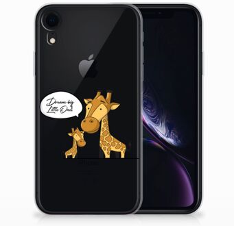 B2Ctelecom iPhoneXR siliconen hoesje Giraffe