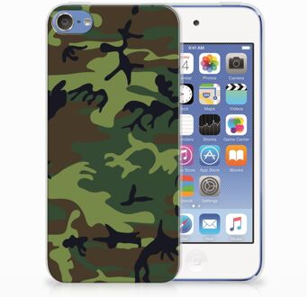 B2Ctelecom iPod Touch 5 | 6 TPU Hoesje Design Army Dark