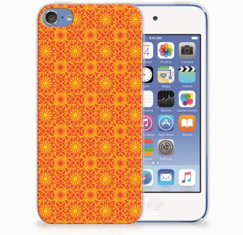 B2Ctelecom iPod Touch 5 | 6 TPU Hoesje Design Batik Orange