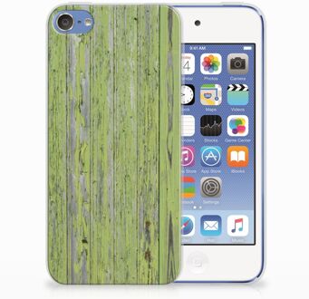 B2Ctelecom iPod Touch 5 | 6 TPU Hoesje Design Green Wood