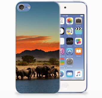 B2Ctelecom iPod Touch 5 | 6 TPU Hoesje Design Olifanten