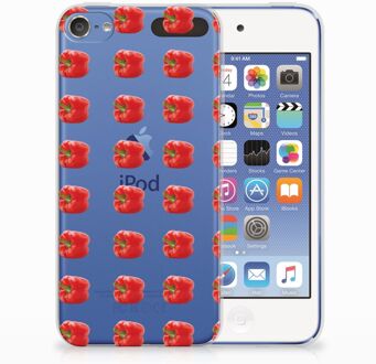 B2Ctelecom iPod Touch 5 | 6 TPU Hoesje Design Paprika Red