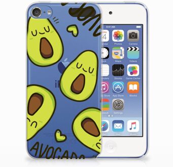 B2Ctelecom iPod Touch 5 | 6 Uniek TPU Hoesje Avocado Singing