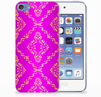 B2Ctelecom iPod Touch 5 | 6 Uniek TPU Hoesje Barok Roze