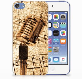 B2Ctelecom iPod Touch 5 | 6 Uniek TPU Hoesje Bladmuziek