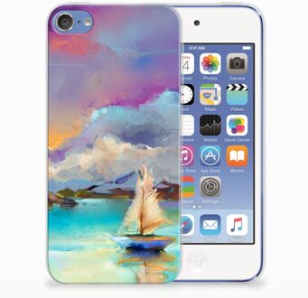 B2Ctelecom iPod Touch 5 | 6 Uniek TPU Hoesje Boat