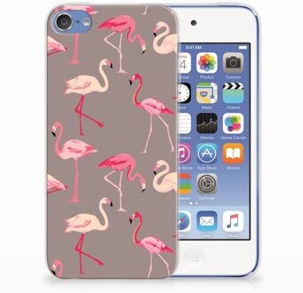 B2Ctelecom iPod Touch 5 | 6 Uniek TPU Hoesje Flamingo