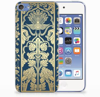 B2Ctelecom iPod Touch 5 | 6 Uniek TPU Hoesje Golden Flowers