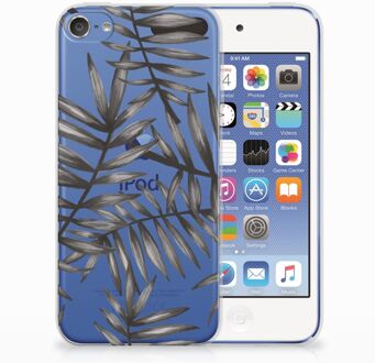 B2Ctelecom iPod Touch 5 | 6 Uniek TPU Hoesje Leaves Grey