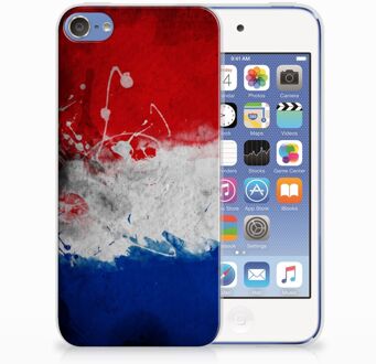 B2Ctelecom iPod Touch 5 | 6 Uniek TPU Hoesje Nederlandse Vlag