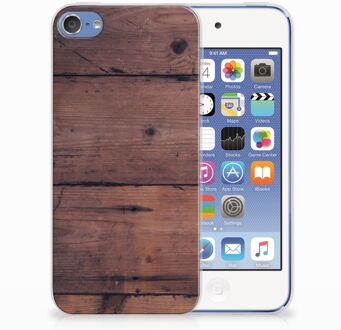 B2Ctelecom iPod Touch 5 | 6 Uniek TPU Hoesje Old Wood