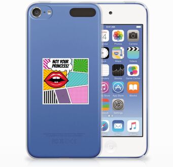 B2Ctelecom iPod Touch 5 | 6 Uniek TPU Hoesje Popart Princess