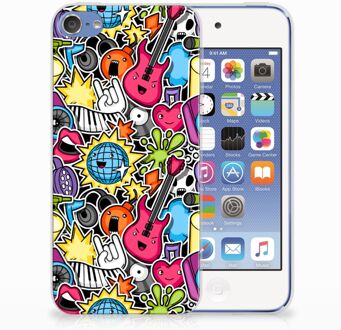 B2Ctelecom iPod Touch 5 | 6 Uniek TPU Hoesje Punk Rock