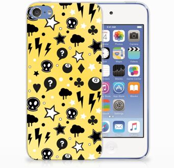 B2Ctelecom iPod Touch 5 | 6 Uniek TPU Hoesje Punk Yellow