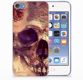 B2Ctelecom iPod Touch 5 | 6 Uniek TPU Hoesje Skullhead