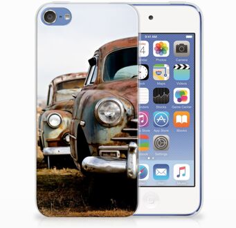 B2Ctelecom iPod Touch 5 | 6 Uniek TPU Hoesje Vintage Auto