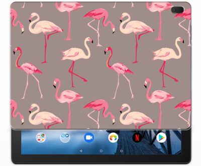 B2Ctelecom Lenovo Tab E10 Back Case Flamingo