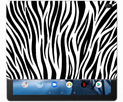 B2Ctelecom Lenovo Tab E10 Back Case Zebra