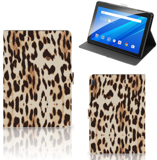 B2Ctelecom Lenovo Tab E10 Flip Case Leopard