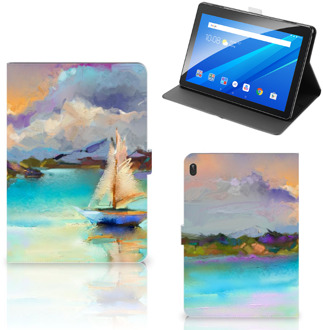 B2Ctelecom Lenovo Tab E10 Hoes Boat