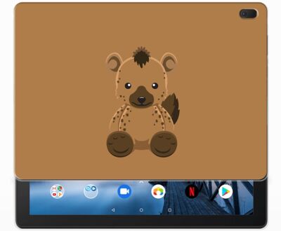 B2Ctelecom Lenovo Tab E10 Tablet Back Cover Baby Hyena