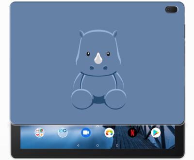 B2Ctelecom Lenovo Tab E10 Tablet Back Cover Baby Rhino