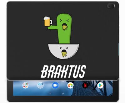 B2Ctelecom Lenovo Tab E10 Tablet Back Cover Braktus