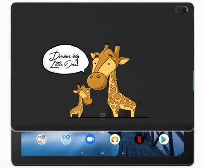 B2Ctelecom Lenovo Tab E10 Tablet Back Cover Giraffe