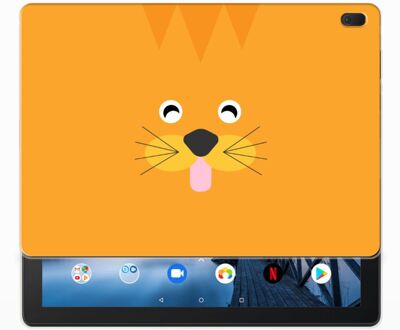 B2Ctelecom Lenovo Tab E10 Tablet Back Cover Lion