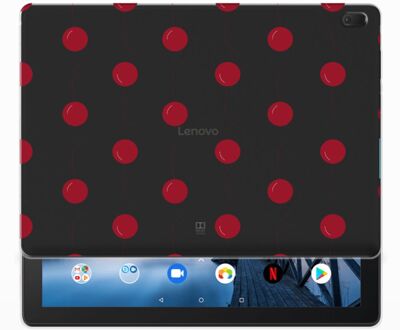 B2Ctelecom Lenovo Tab E10 Tablet Cover Cherries