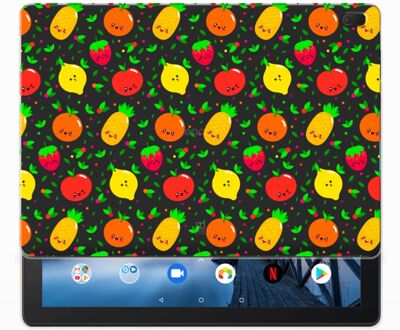 B2Ctelecom Lenovo Tab E10 Tablet Cover Fruits