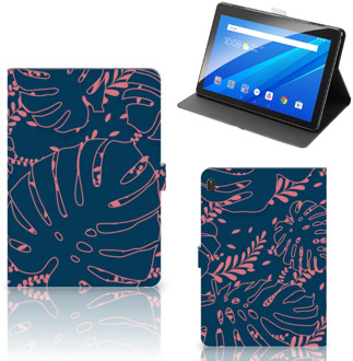 B2Ctelecom Lenovo Tab E10 Tablet Cover Palm Leaves