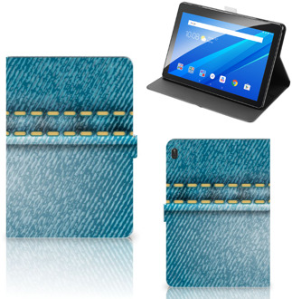 B2Ctelecom Lenovo Tab E10 Tablet Hoes met standaard Jeans