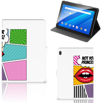 B2Ctelecom Lenovo Tab E10 Tablet Hoes met standaard Popart Princess