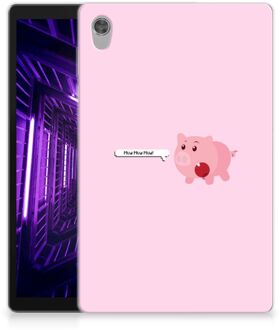 B2Ctelecom Lenovo Tab M10 HD (2de generatie) Silicone hoesje Pig Mud met transparant zijkanten