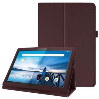 B2Ctelecom Lenovo Tab M10 Hoesje Bruin met Standaard