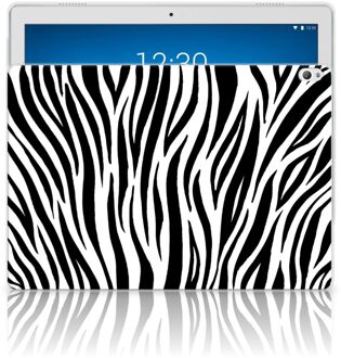 B2Ctelecom Lenovo Tab P10 Back Case Zebra