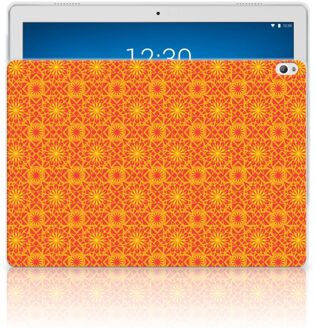 B2Ctelecom Lenovo Tab P10 Hippe Hoes Batik Orange