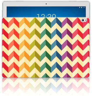 B2Ctelecom Lenovo Tab P10 Hippe Hoes Zigzag Color