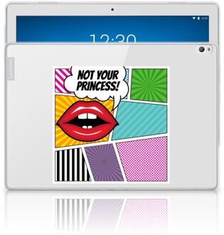 B2Ctelecom Lenovo Tab P10 Leuke Siliconen Hoes Popart Princess